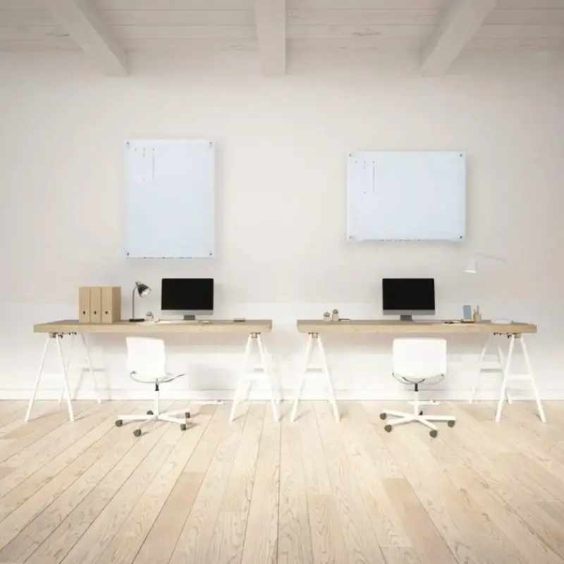 2x3.5 Magnetic Glass Whiteboard | Belgium Ultra White