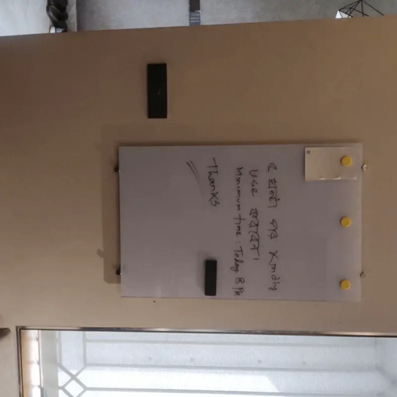 2.5×3.5 Belgium Ultra White Magnetic Glass Board Whiteboard